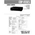 SONY CDPX55ES Service Manual SONY CDPX55ES Service Manual
