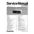 PANASONIC CQ844EG Service Manual PANASONIC CQ844EG Service Manual