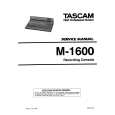 TEAC M-1600 Service Manual TEAC M-1600 Service Manual