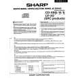 SHARP CDX9H Service Manual SHARP CDX9H Service Manual