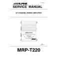 ALPINE MRP-T220 Service Manual ALPINE MRP-T220 Service Manual