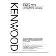 KENWOOD KAC723 Owners Manual KENWOOD KAC723 Owners Manual