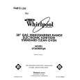 WHIRLPOOL SF302BERW6 Parts Catalog WHIRLPOOL SF302BERW6 Parts Catalog