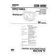 SONY GDMW900 Service Manual SONY GDMW900 Service Manual