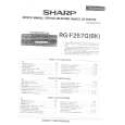 SHARP RGF257G/BK Service Manual SHARP RGF257G/BK Service Manual