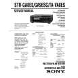 SONY STR-GA8ES Service Manual SONY STR-GA8ES Service Manual