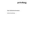 PRIVILEG 264.604-0/40520 Owners Manual PRIVILEG 264.604-0/40520 Owners Manual