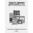 TRICITY BENDIX AW871 Owners Manual TRICITY BENDIX AW871 Owners Manual