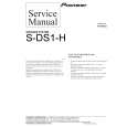 PIONEER S-DS1-H Service Manual PIONEER S-DS1-H Service Manual