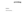 PRIVILEG 418.571 Owners Manual PRIVILEG 418.571 Owners Manual