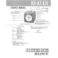 SONY ICFA7/L Service Manual SONY ICFA7/L Service Manual