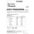 PIONEER KEH-P6600RS/X1P/EW Service Manual PIONEER KEH-P6600RS/X1P/EW Service Manual