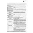 WHIRLPOOL Montana C Quick Start WHIRLPOOL Montana C Quick Start