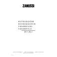 ZANUSSI ZFC202-1 Owners Manual ZANUSSI ZFC202-1 Owners Manual