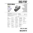 SONY DSCF707 Service Manual SONY DSCF707 Service Manual
