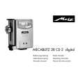 METZ MECABLITZ 28CS-2 DIGITAL Owners Manual METZ MECABLITZ 28CS-2 DIGITAL Owners Manual
