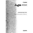 CANON NP3050 Owners Manual CANON NP3050 Owners Manual