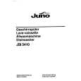 JUNO-ELECTROLUX JSI5410B Owners Manual JUNO-ELECTROLUX JSI5410B Owners Manual