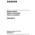 ZANKER ZKH0012B Owners Manual ZANKER ZKH0012B Owners Manual
