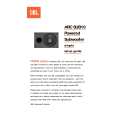 HARMAN KARDON ARCSUB10 Owners Manual HARMAN KARDON ARCSUB10 Owners Manual