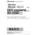PIONEER DEH-2000MP/XN/EW5 Service Manual PIONEER DEH-2000MP/XN/EW5 Service Manual