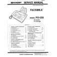 SHARP FO-235 Service Manual SHARP FO-235 Service Manual