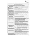 WHIRLPOOL AWZ 9994 Quick Start WHIRLPOOL AWZ 9994 Quick Start