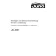 JUNO-ELECTROLUX JDA5330W Owners Manual JUNO-ELECTROLUX JDA5330W Owners Manual
