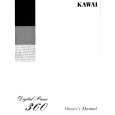 KAWAI 360 Owners Manual KAWAI 360 Owners Manual