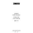 ZANUSSI ZBN731X/1 Owners Manual ZANUSSI ZBN731X/1 Owners Manual