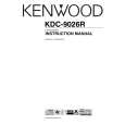KENWOOD KDC-9026R Owners Manual KENWOOD KDC-9026R Owners Manual