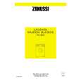 ZANUSSI FA605 Owners Manual ZANUSSI FA605 Owners Manual