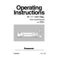 PANASONIC AG2580 Owners Manual PANASONIC AG2580 Owners Manual