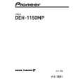 PIONEER DEH-1150MP/XU/CN5 Owners Manual PIONEER DEH-1150MP/XU/CN5 Owners Manual