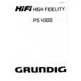 GRUNDIG PS4300 Owners Manual GRUNDIG PS4300 Owners Manual