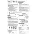 ROLAND DR-30 Owners Manual ROLAND DR-30 Owners Manual