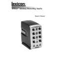 HARMAN OMEGA Owners Manual HARMAN OMEGA Owners Manual