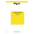 REX-ELECTROLUX TT10E Owners Manual REX-ELECTROLUX TT10E Owners Manual