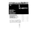 SHARP VC-483 Owners Manual SHARP VC-483 Owners Manual