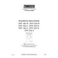ZANUSSI ZWF1621S Owners Manual ZANUSSI ZWF1621S Owners Manual