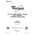 WHIRLPOOL SF316PSPW0 Parts Catalog WHIRLPOOL SF316PSPW0 Parts Catalog