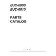 CANON BJC-6010 Parts Catalog CANON BJC-6010 Parts Catalog