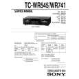 SONY TC-WR545 Service Manual SONY TC-WR545 Service Manual