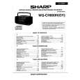 SHARP WQCH800H Service Manual SHARP WQCH800H Service Manual
