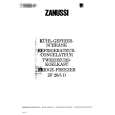 ZANUSSI ZF20/5D Owners Manual ZANUSSI ZF20/5D Owners Manual