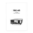 TRIO TRC-60 Service Manual TRIO TRC-60 Service Manual
