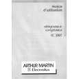 ARTHUR MARTIN ELECTROLUX IC3007 Owners Manual ARTHUR MARTIN ELECTROLUX IC3007 Owners Manual