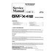 PIONEER GMX412 Service Manual PIONEER GMX412 Service Manual