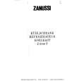 ZANUSSI ZFC2144T Owners Manual ZANUSSI ZFC2144T Owners Manual