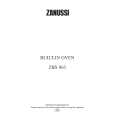 AEG ZBS 863 Owners Manual AEG ZBS 863 Owners Manual